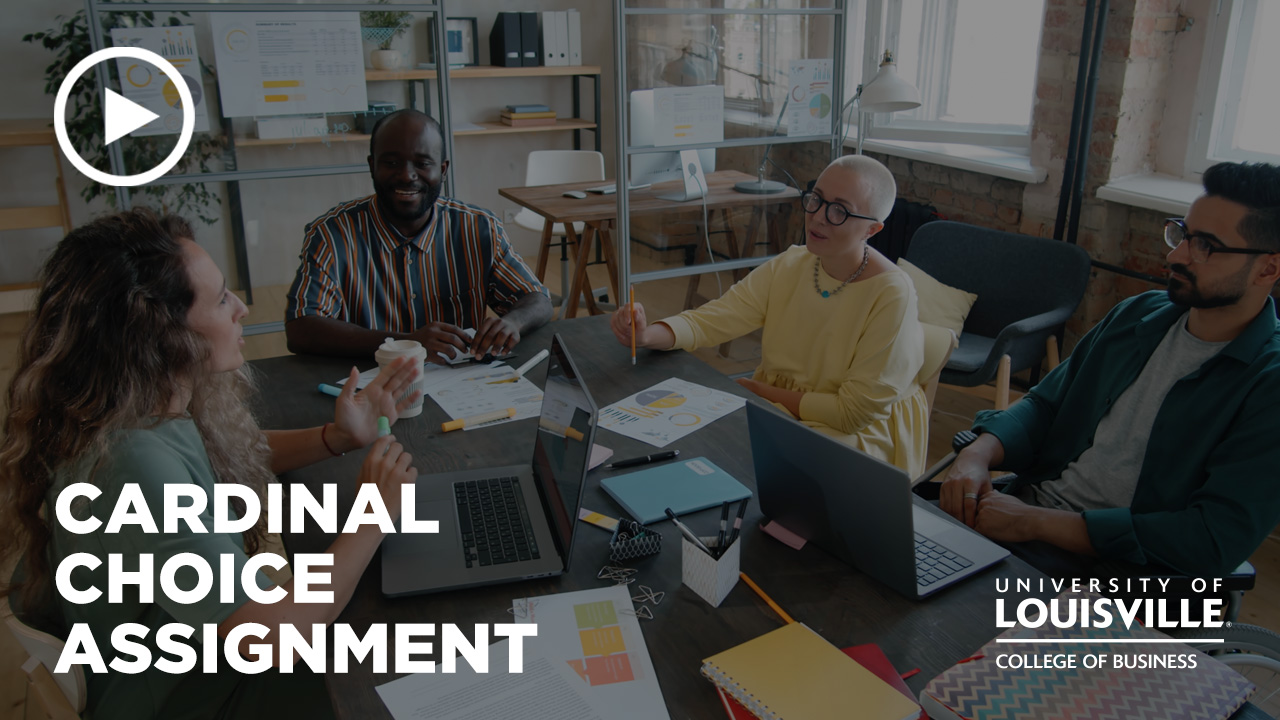 Online learning video - Cardinal Choice Assignment